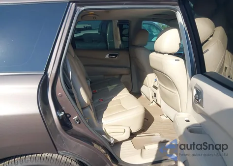 2015 Nissan Pathfinder Platinum z USA, uszkodzony, nr VIN 5N1AR2MN1FC711950